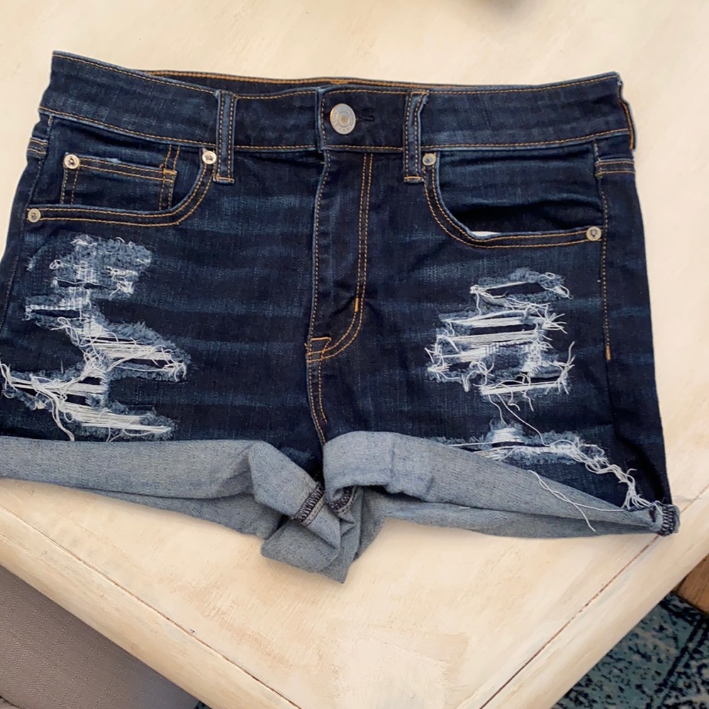 AE shorts size 10 hi-rise shortie